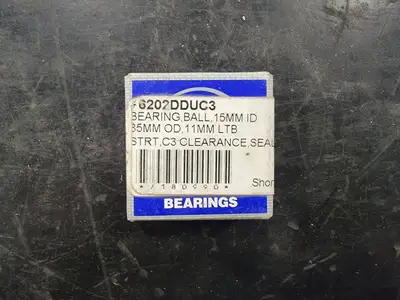 Deep Groove Ball Bearing 6202DDUC3, NTN 6202LLUC3