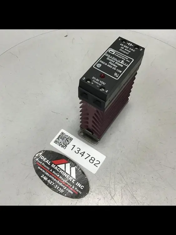 Used CONTINENTAL INDUSTRIES RSDA-660-25-1DE Relays & Switches Michigan US | Ideal Machinery #690626