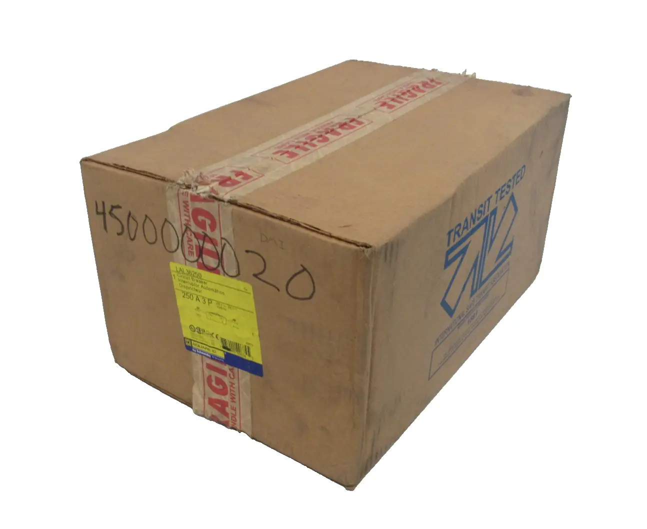 NEW SQUARE D LAL36250 CIRCUIT BREAKER 250A 3P