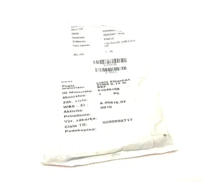 NEW BECKHOFF DOUBLE ENDED ETHERCAT POWER CABLE 0.13M