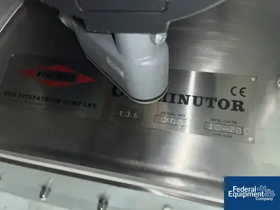USED Fitzpatrick Fitzpatrick L1A Fitzmill, S/S, Containment