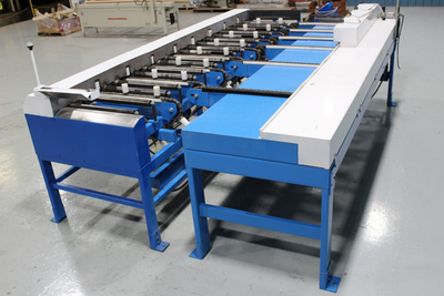 Ultimizers S-Transfer Lateral Infeed for Optimizing Saw