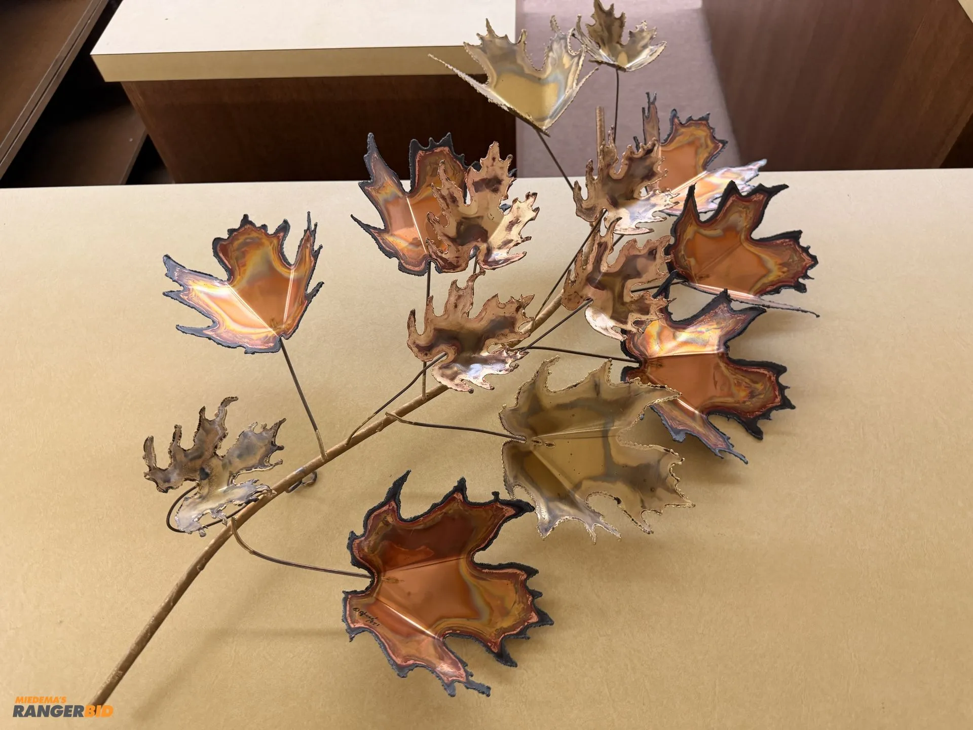 Used METAL BRANCH WITH LEAVES _UNKNOWN_ Jewelry Equipment & Tools Michigan US | Miedema Asset Management Group #1320866