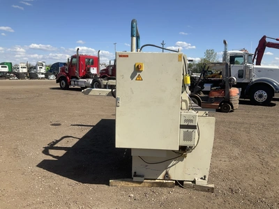 1993 LVD hydraulic shear model JS-C-25/10, 460 volt 3 phase electric, max 10’ wide cut, 39” max back...