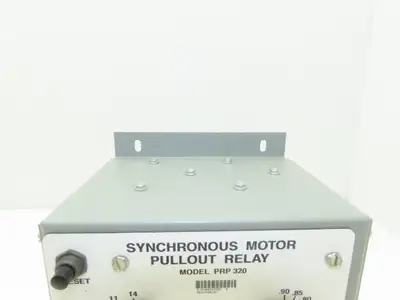 Basler PRP320 Electric Synchronous Motor Pull-out Relay 120/208/240/480V 6VA
