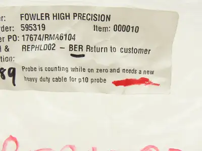 Used FOWLER BOWERS _UNKNOWN_ Tooling & Accessories (Other) Indiana US | Arrow Industrial #1249947