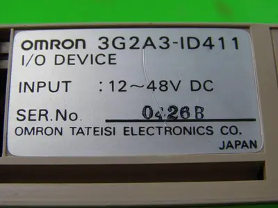USED OMRON 3G2A3-ID411