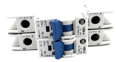 NEW 2 PCS. ALLEN BRADLEY 1489-A1C010 CIRCUIT BREAKER SERIES A 1489A1C010