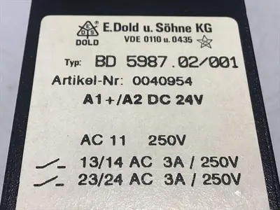 USED E DOLD & SOHNE KG BD5987.02/001