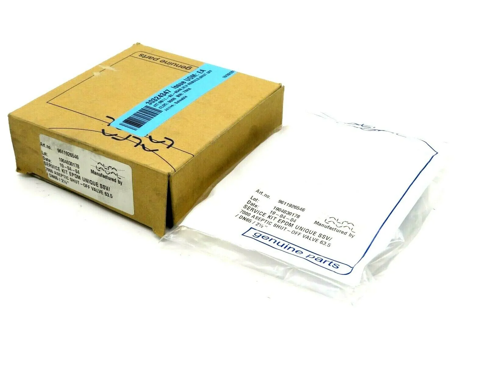 NEW ALFA LAVAL 9611926546 SERVICE KIT EPDM UNIQUE SSV/7000