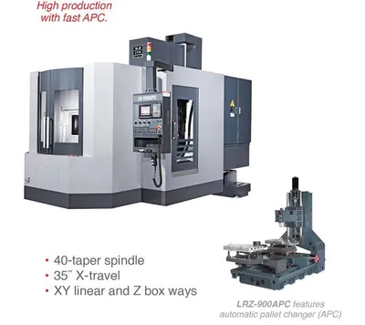 MIGHTY VIPER LR 900APC Vertical Mills | New Vision Machine Tools, LLC (1)