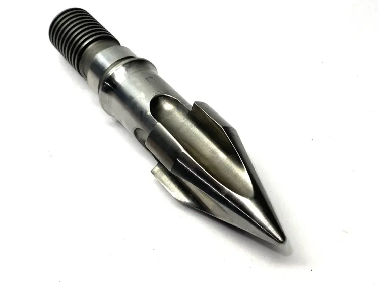 Used UNBRANDED INJECTION MOLD SCREW TIP 35MM DIAMETER 155MM OVERALL LENGTH Injection Molding Parts Michigan US | Maverick Industrial Sales #1090234