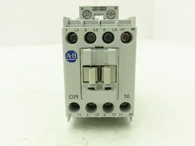 Allen Bradley 100-C09D10 Contactor 120v Coil 3-Pole 1NO 600VAC 25A 7.5Hp