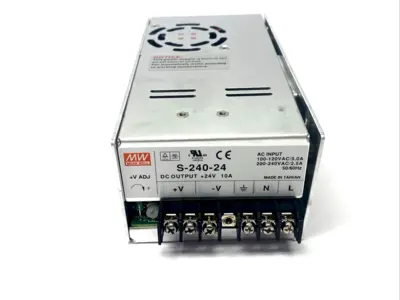 Used MEAN WELL S-240-24 AC/DC Power Supplies Michigan US | Maverick Industrial Sales #1424590