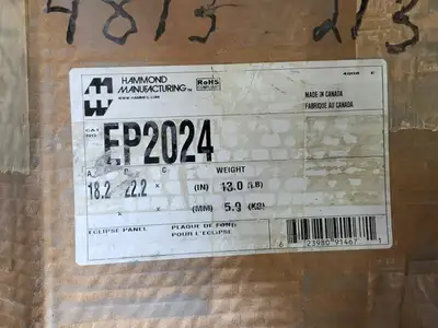 NEW HAMMOND MANUFACTURING EP2024
