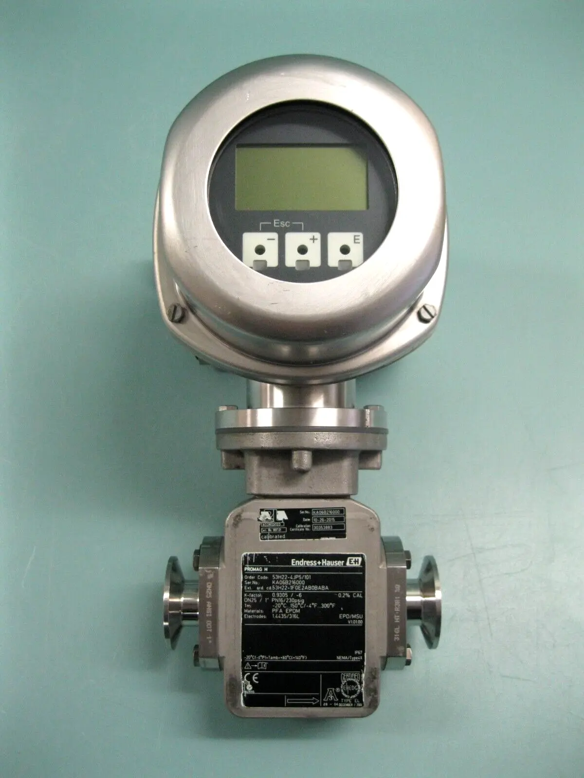 USED Endress+Hauser 53H22-1F0E2AB0BABA