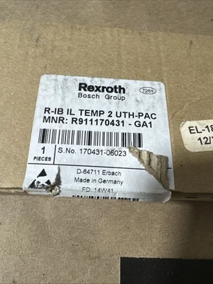 NEW Rexroth R911170431-GA1