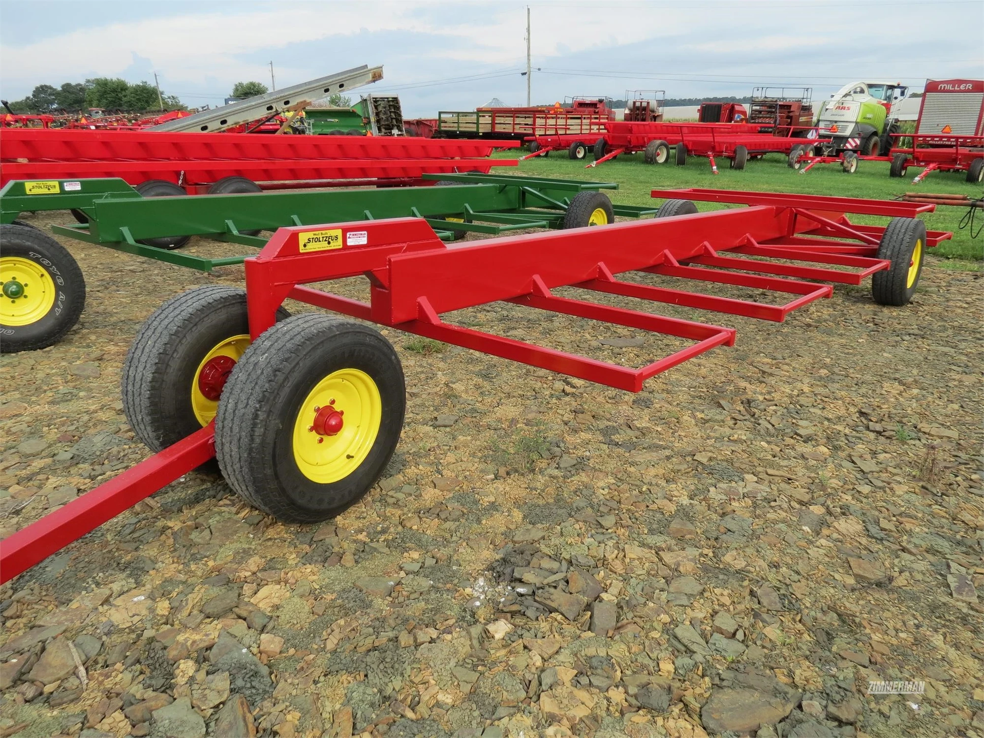 New | in-Stock 2026 STOLTZFUS BC1050 Bale Wagons Pennsylvania US | Zimmerman Farm Service #1410251