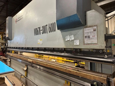 Used 2021 HUAXIA WD67K-300T/6000 Press Brakes Illinois US | Asset Exchange Corporation #1252212