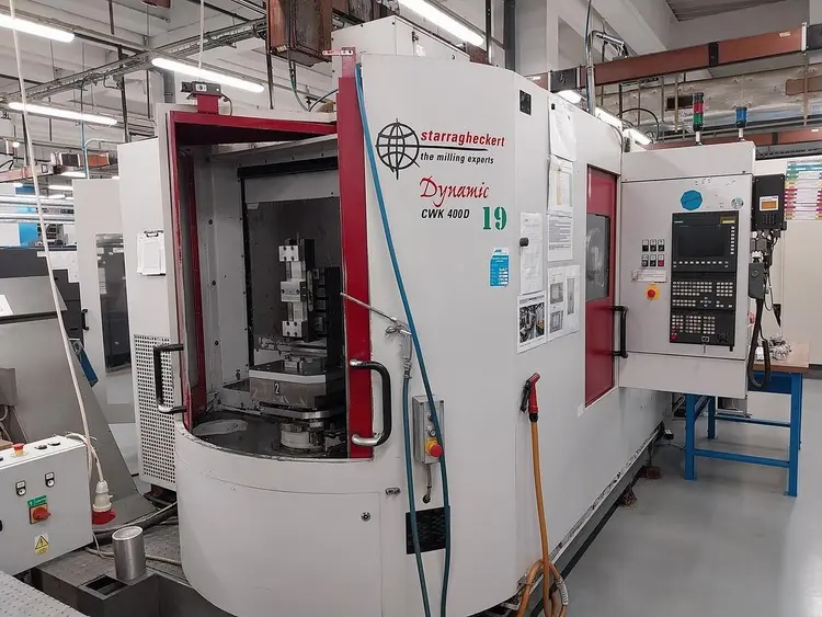 Used 2002 HECKERT CWK 400D DYNAMIC Horizontal Machining Centers CZ | Amaron s.r.o. #1060959