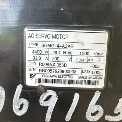 New | in-Stock Yaskawa SGMG-44A2AB Servo Motors Indiana US | J&J Industrial Supply #1285277