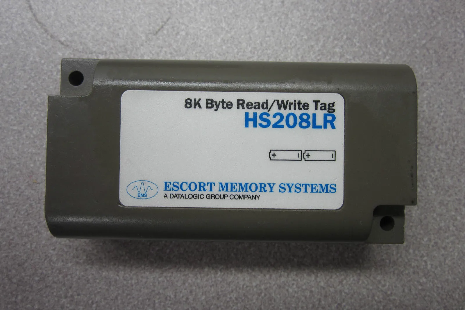 ESCORT MEMORY SYSTEMS HS208LR BATTERY
