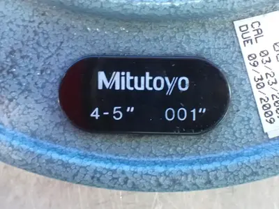 Used MITUTOYO 103181 Micrometers Ohio US | HGR 24 #1249326
