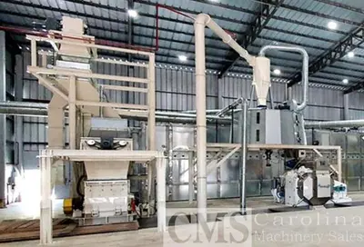 USED 2025 EHW ITALIA 10 TPH COMPLETE PELLET MILL