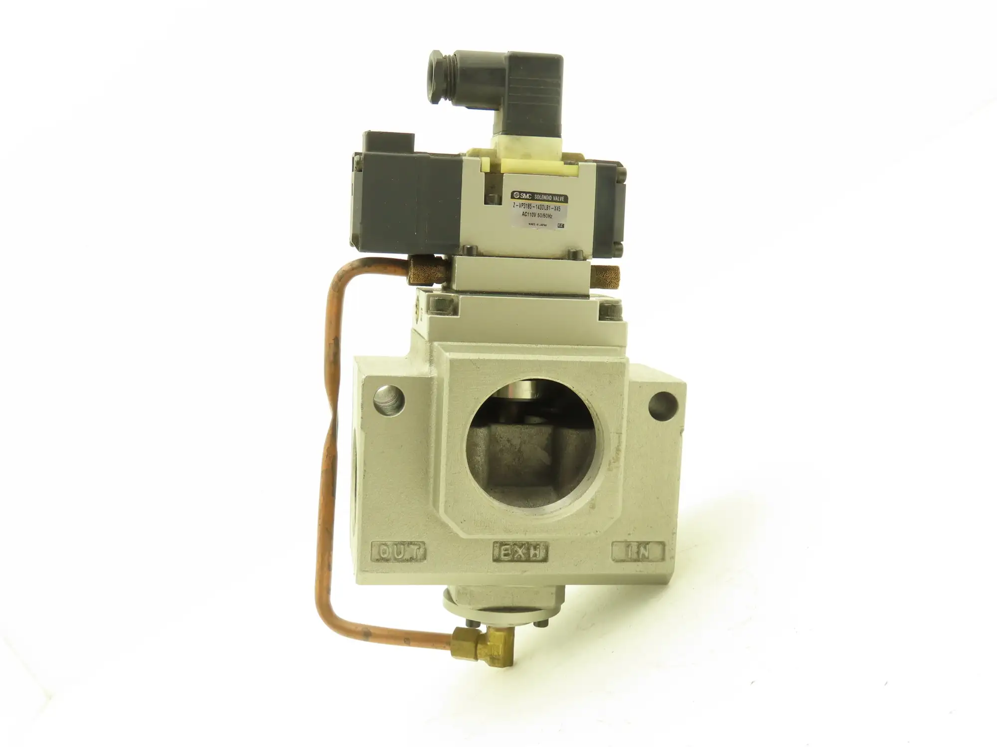 SMC Z-VP3185-143DLB1-X45 Port Solenoid Valve Large Flow Low Exhaust Resistance