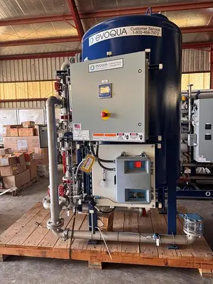 USED 2019 EVOQUA WATER TECHNOLOGIES RO/DI SYSTEM WITH SOFTENING CAPABILITY