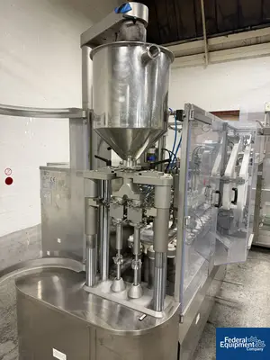 Used Tonazzi Vasquali Tonazzi Vasqauli Millennium Tube Filler, Model MILL.200 Tube Fillers Ohio US | Federal Equipment Company #420321