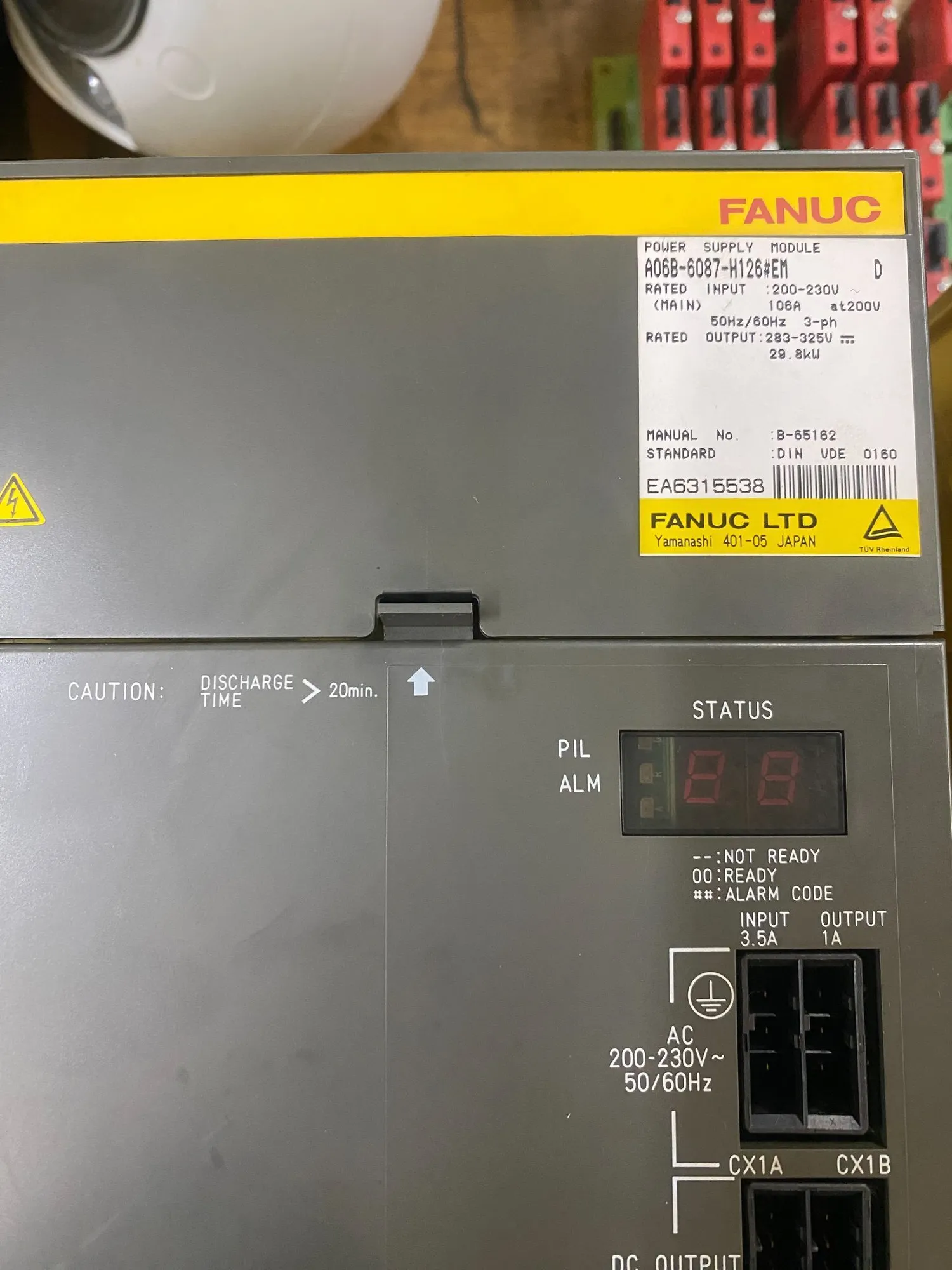 USED FANUC A06B-6087-H126