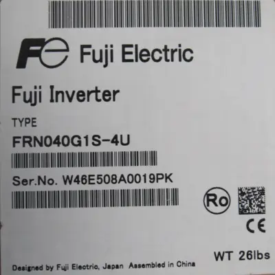 NEW FUJI ELECTRIC FRN040G1S-4U INVERTER 40HP FRN040G1S4U