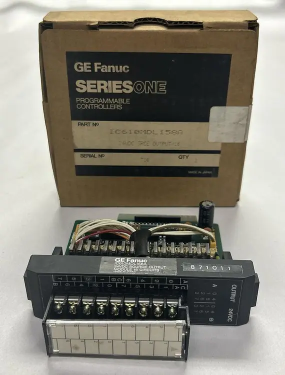 Used GE FANUC IC610MDL158A Industrial Controls Ohio US | Surplus Asset Holdings #1240216