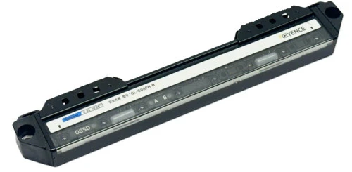 Keyence GL-S08FH-R Safety Light Curtains, Flat, 8 Beam Axes, Receiver Only [Refurbished]