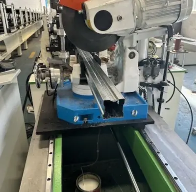 3x3 Inch Pipe Insert Cold Roll Forming Machine Florida