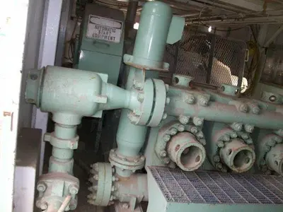 USED EMSCO F650 TRIPLEX MUD PUMP