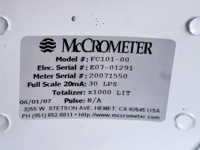 Used 2007 MCCROMETER FC101-00 Air Velocity and Flow British Columbia CA | Lenmark #1489237
