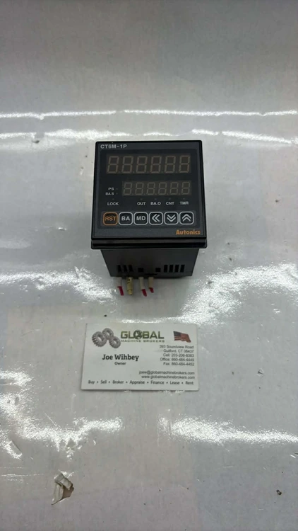 Used Autonics CT6M-1P Misc Electrical & Power Parts Connecticut US | Global Machine Brokers, LLC #945752
