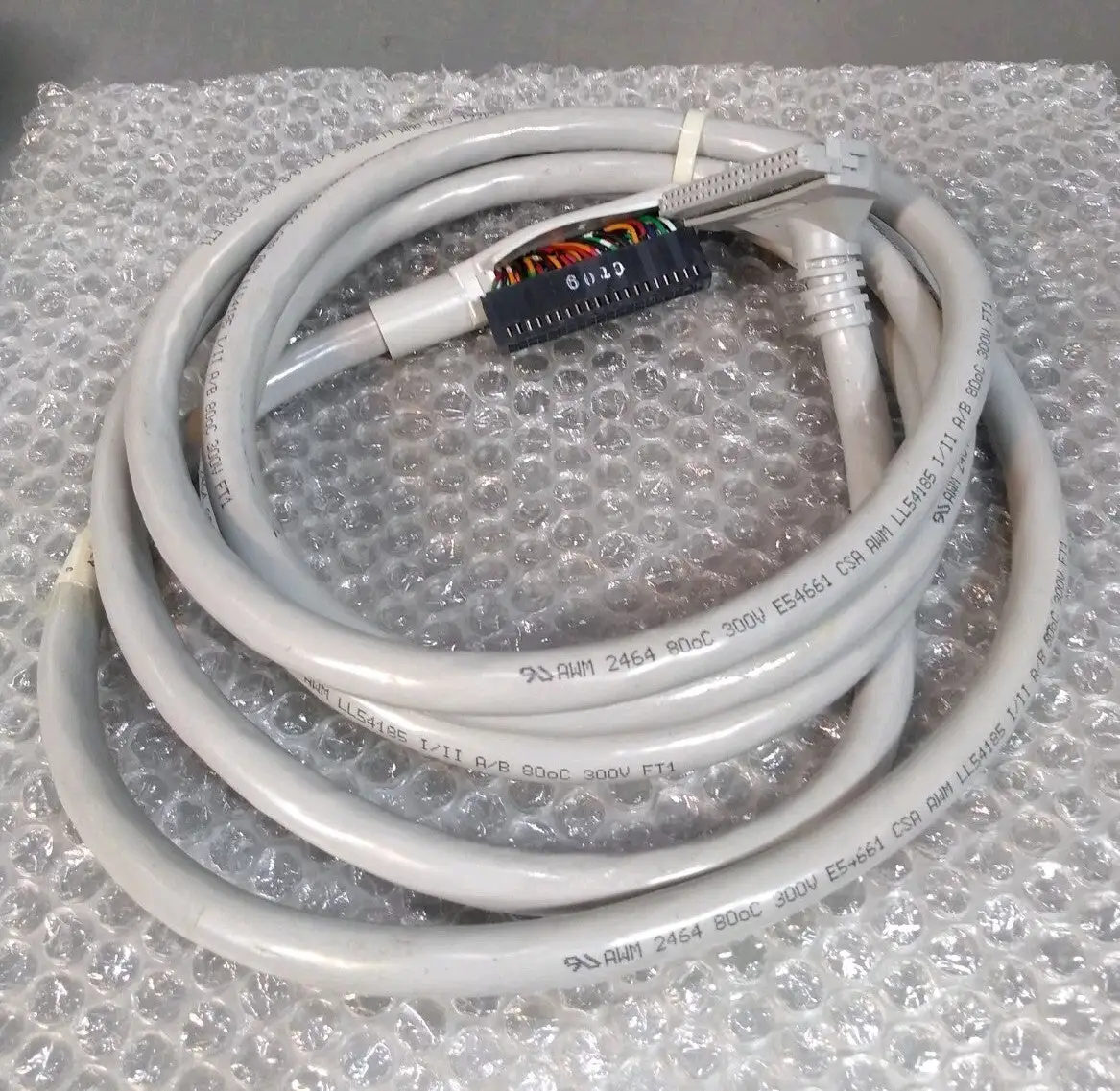 Allen Bradley 1492-CABLE025H/C Cable Assembly for Digital I/O Module Loc5E29
