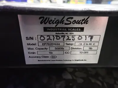 Used INDUSTRIAL SCALES LP7604X4 Material Handling (misc) Ohio US | HGR 24 #1287372