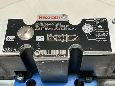 USED REXROTH 4WREE10W75-22/G24K31/A1V