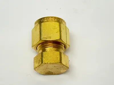 10BLEN10-B | Parker  5/8" Compression Tube End Cap Brass - New Other