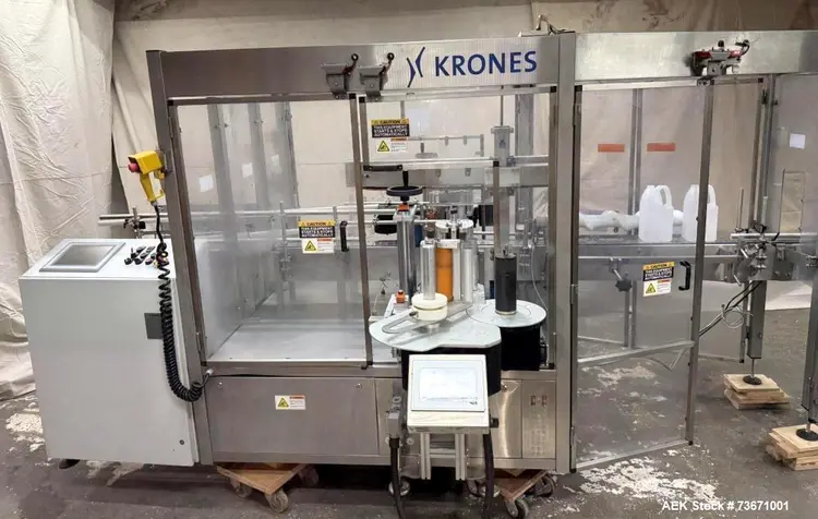 Used KRONES K748-107 Labelers Illinois US | Aaron Equipment #1228276