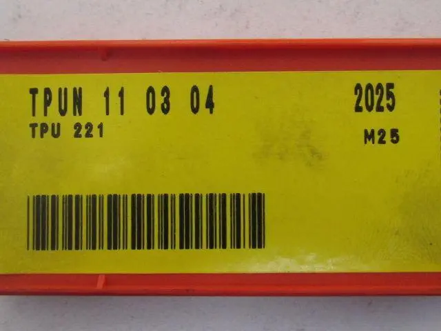 Sandvik TPUN 110304 2025 TPU 221 11 03 04 Carbide Insert Grade 2025 Box of 10pcs