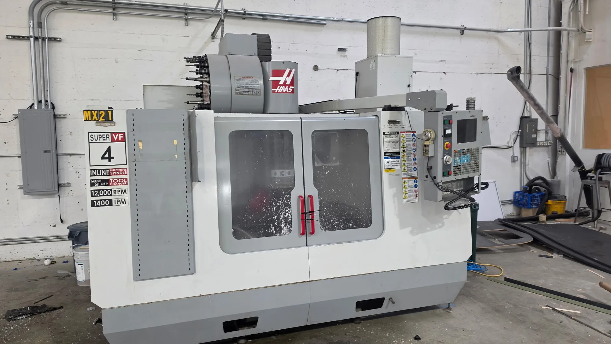 Used 2003 HAAS VF-4SS Vertical Machining Centers California US | Wheeler Machinery Sales #1426368