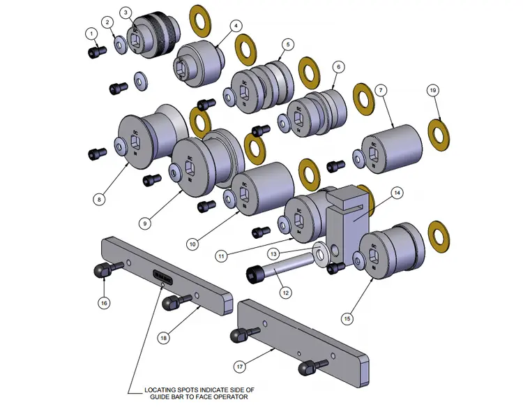 New | in-Stock RAMS 20GA. Tooling & Accessories (Other) Illinois US | Olympus Machinery Group #1349601