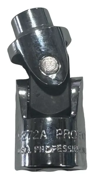 Proto 3/8" Drive 5/16" Universal Socket 12 point Full Polish Chrome USA Made