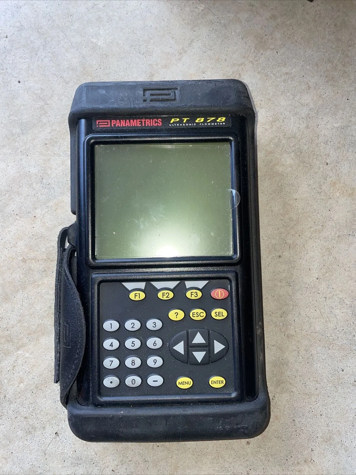 GE Panametrics VI PT878 Portable Liquid Flowmeter @ DH