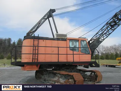 Used 1988 NORTHWEST 70D Crawler Cranes Pennsylvania US | Proxy Equipment #1378477